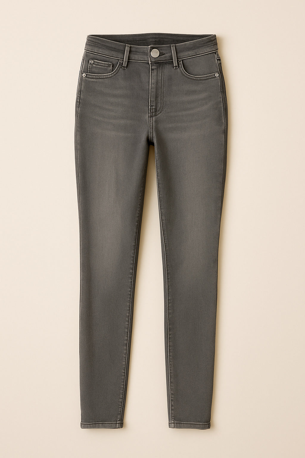 Grey Stretch Skinny Jeans