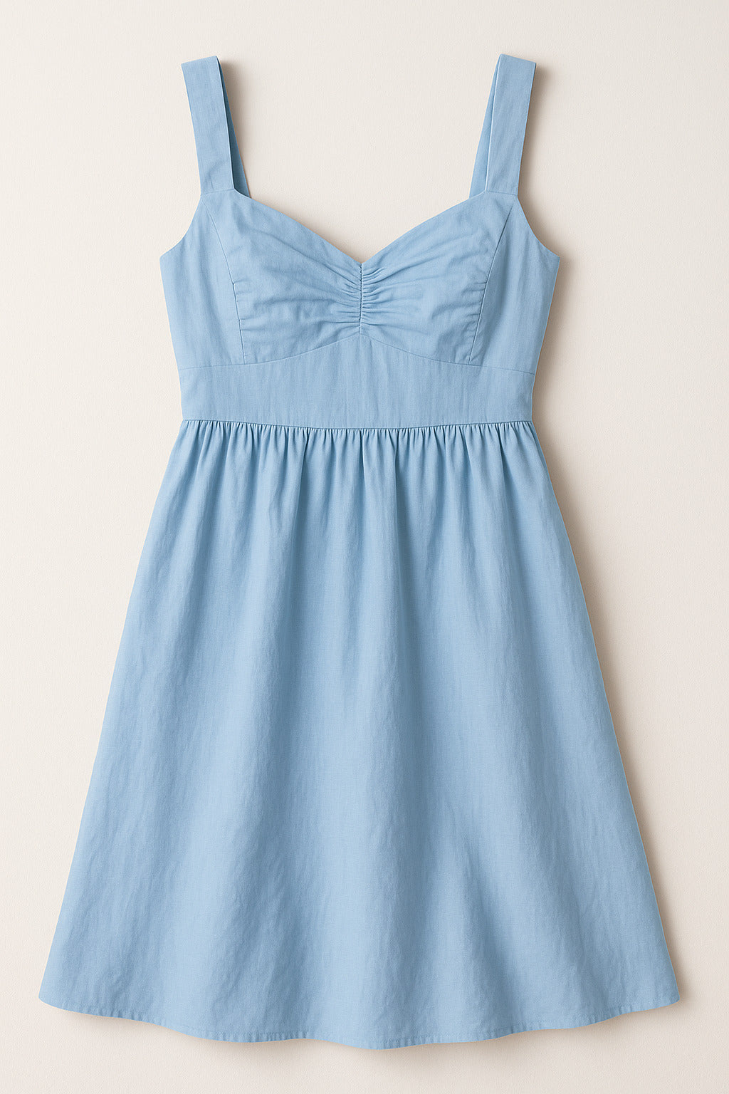 Sky Blue Sleeveless Sundress
