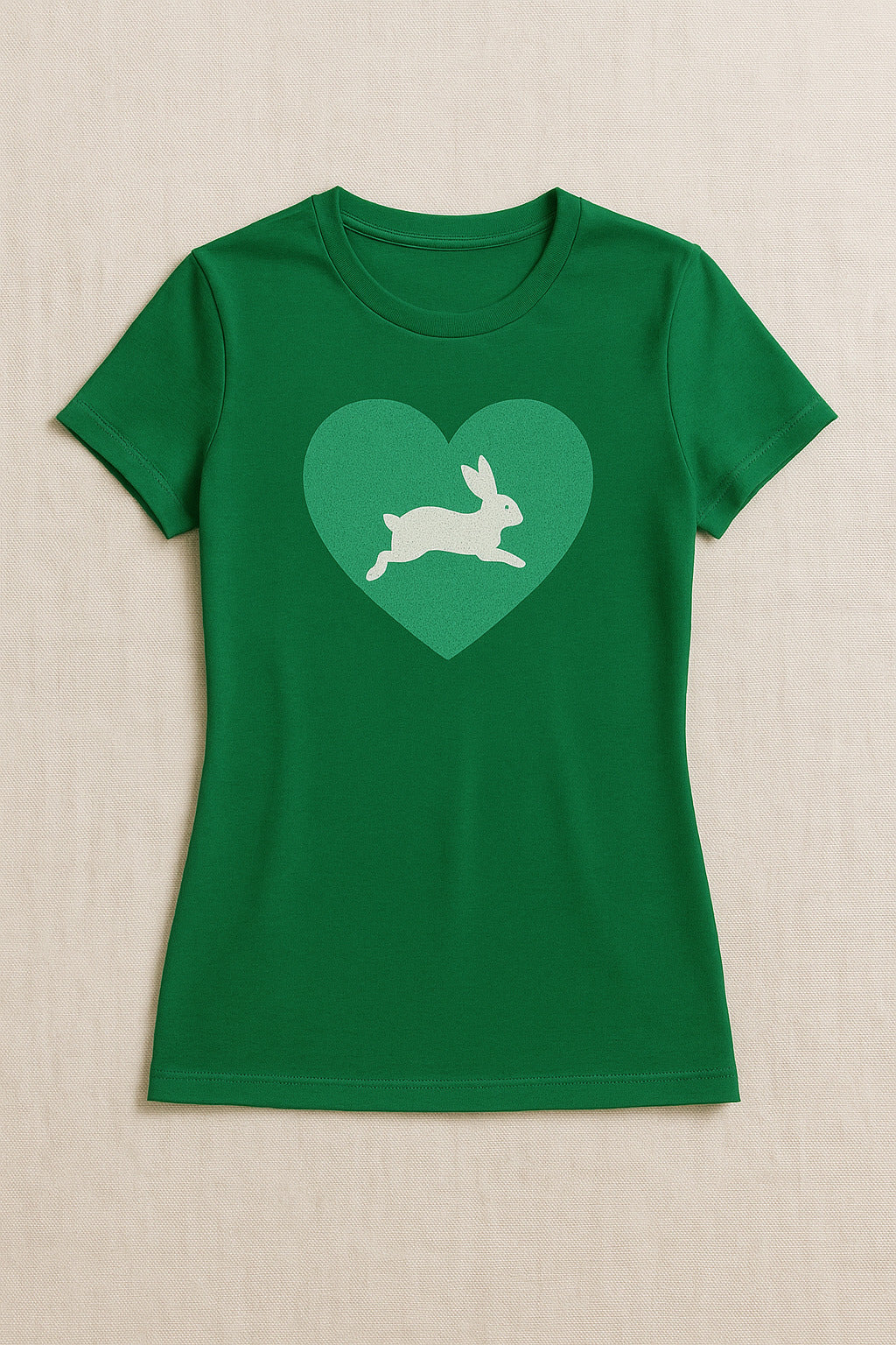Green Cotton  T-Shirt