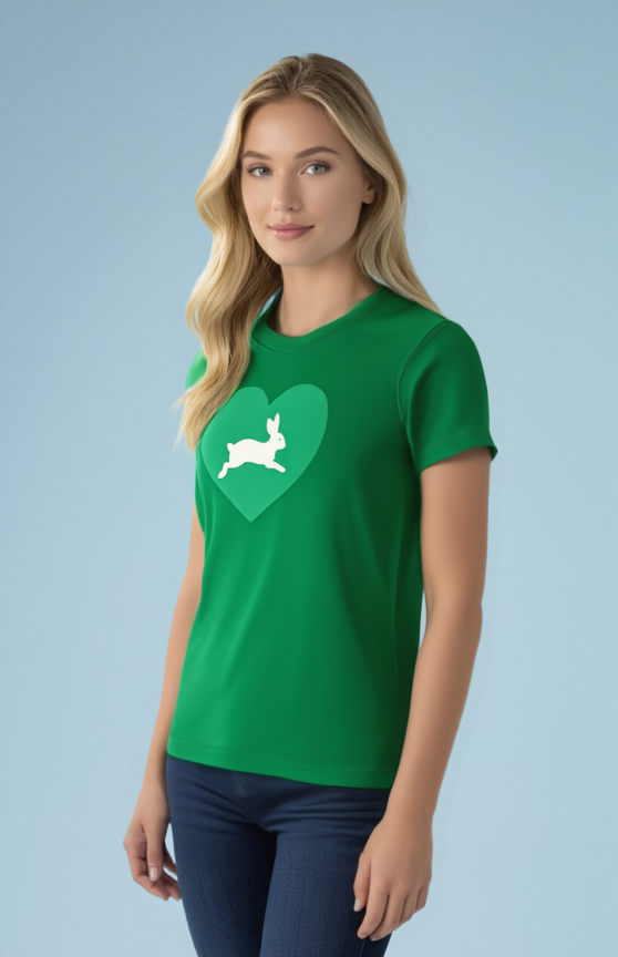 Green Cotton  T-Shirt